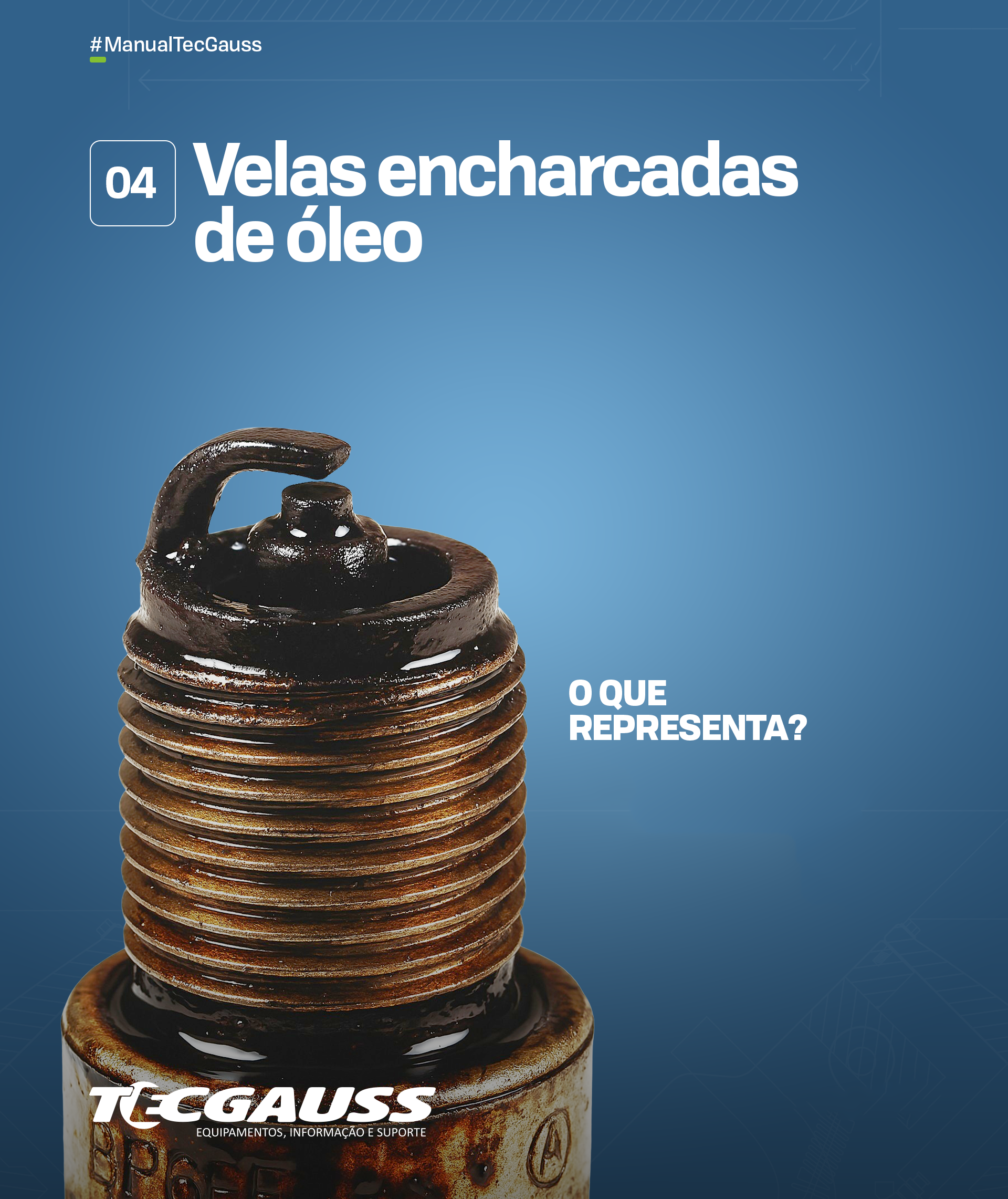 vela encharcada de óleo