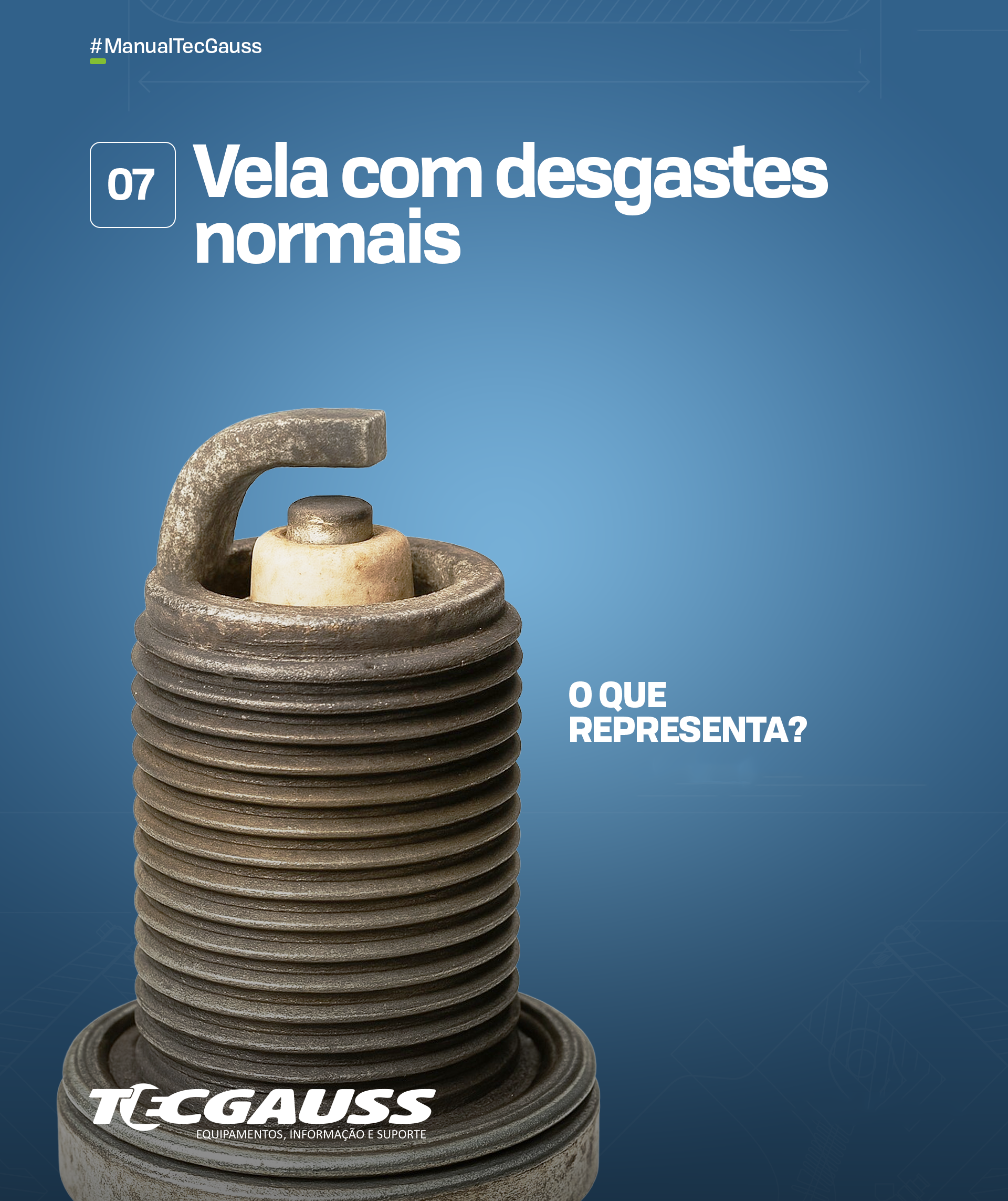 vela em boas condições