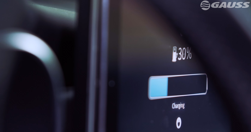 Painel de carregamento do carro plug-in