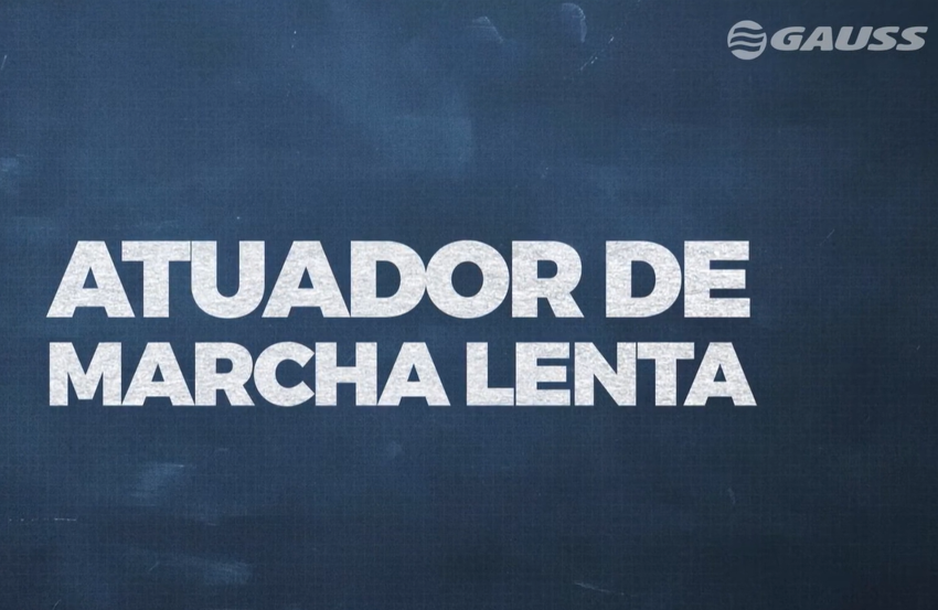 Atuador de marcha lenta no sistema de injeção eletrônica