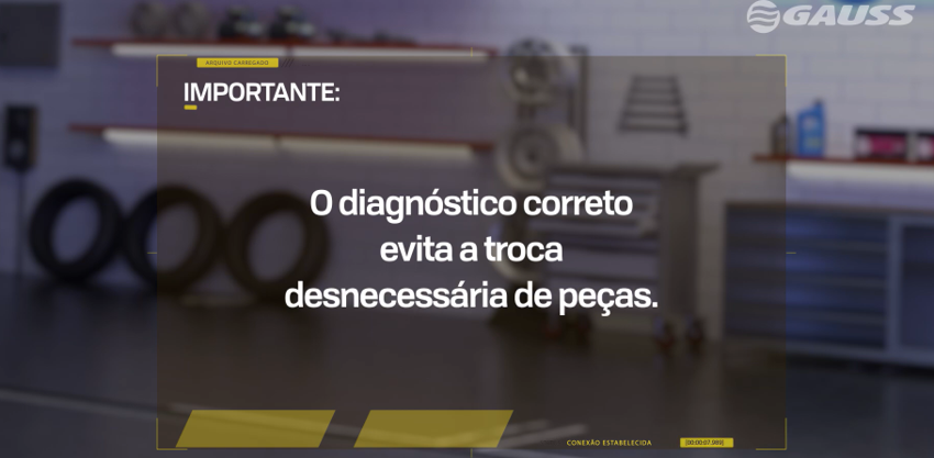 Aprendizado da central após a substituição da bomba de alta pressão