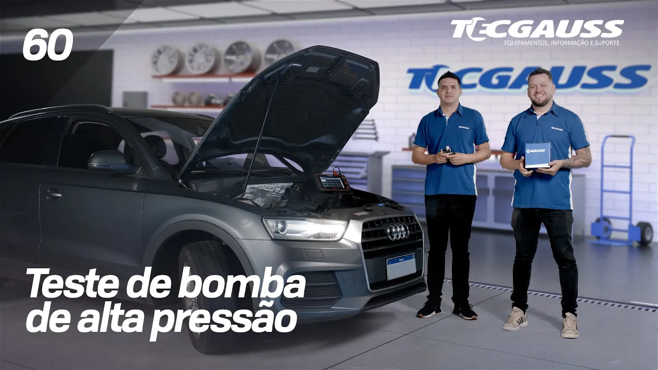 TecGauss 60 - teste da bomba de alta pressão