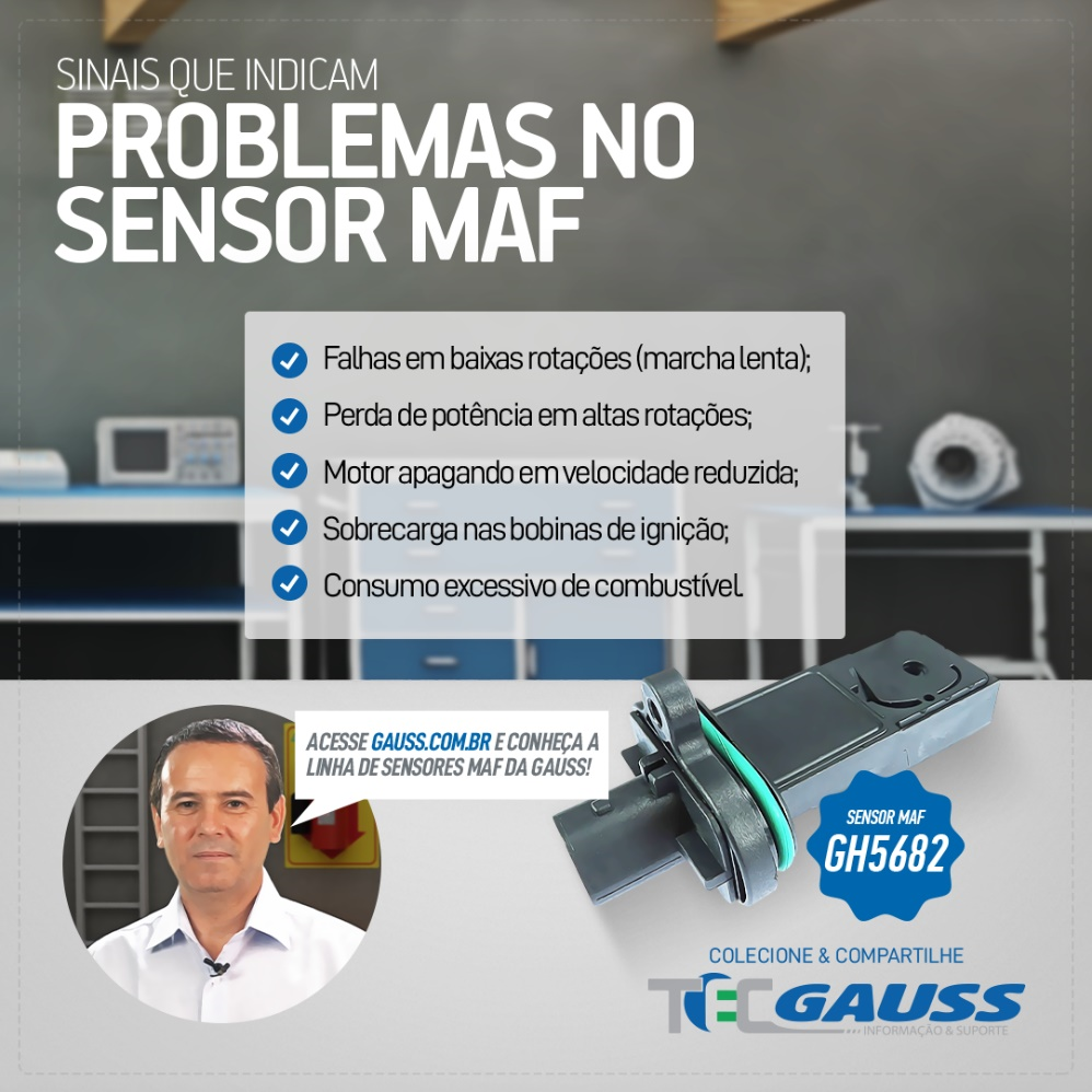problemas no sensor maf