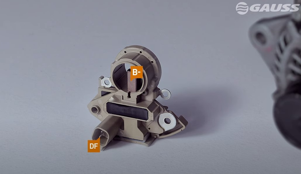 Modelo de alternador GA768 para teste em bancada