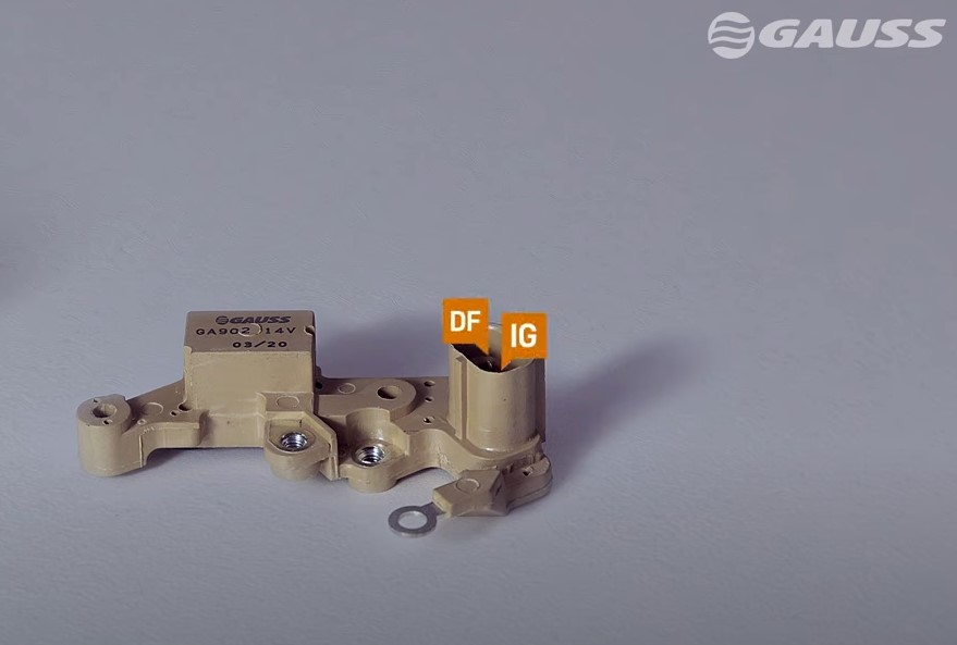 Modelo de alternador GA902 para teste em bancada