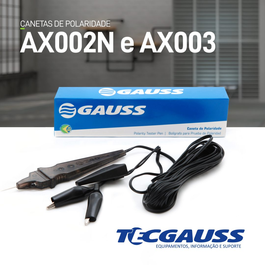 Caneta de polaridade AX002N e AX003